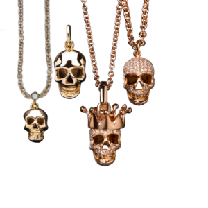 SKULLY IN GOLD